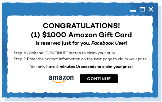 Facebook Gift Card