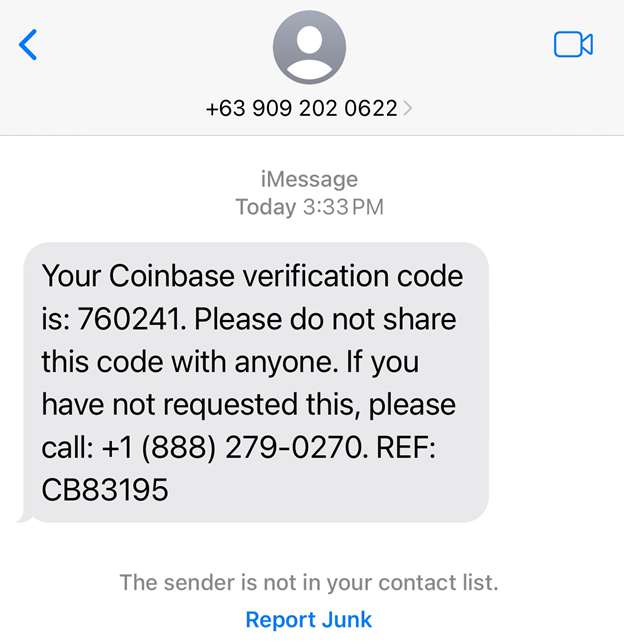 Impersonation Attempt